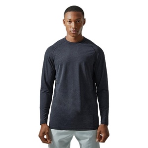 Camiseta Deportiva Personalizada con Logotipo para Hombre, de Secado Rápido, Transpirable, de Poliéster y Elastano, para Entrenamiento Físico - Product Image 1