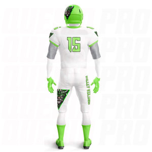 เสื้อฟุตบอลอเมริกันคุณภาพสูงสั่งทำพิเศษ ระบายอากาศได้ดี ไซส์ใหญ่ ซับเหงื่อ พร้อมงานปักลาย Tackle Twill - Product Image 3