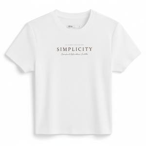 Camiseta Básica de Verano para Mujer, de Alta Calidad, Casual, de Manga Corta, Estampada, Ajustada, Transpirable, de Secado Rápido, Estilo Crop - Product Image 5