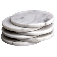 Ensemble de dessous-de-verre en marbre les plus vendus pour la maison, les restaurants, les cafés et les hôtels – Élégants tapis décoratifs pour boissons disponibles à la vente