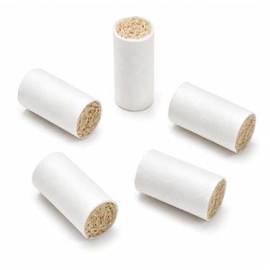 LIPTIPS Filtres à cigarettes et cigares en écorce de maïs naturelle, écologiques et biodégradables |   Couleur blanche | Taille 9x20mm - Product Image 5