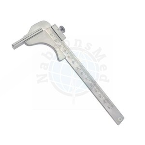 Règle d'acétabule en acier inoxydable, instrument manuel orthopédique de mesure osseuse, kit d'outils de mesure chirurgicale de précision réutilisable CE - Product Image 5