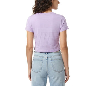 Camisetas cortas modernas para mujer, estilo casual, ajustadas, para verano, look moderno y a la moda. - Product Image 2