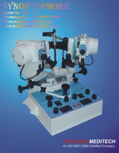 Ophthalmic Optemetric <b>Instrument</b> Synoptophore Used for Diagnosing Imbalance of Eye Muscles and Treating by Orthoptic Methods - Product Image 3