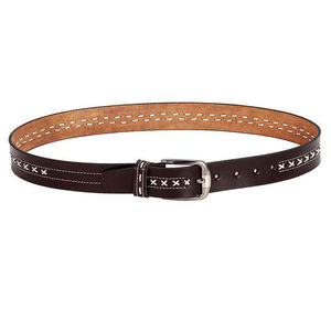 Ceintures en cuir véritable pour hommes, style mode, en cuir de vachette, avec boucle en acier, imperméables, personnalisables, vente en gros 2026 - Product Image 4