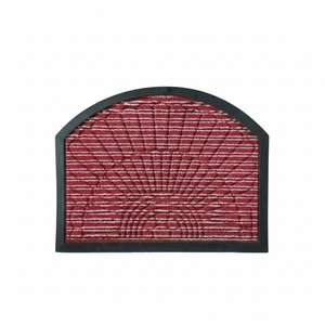 Alfombra de Entrada Moderna y Abstracta para Exteriores, Absorbente de Agua, con Base de PVC y Material de Goma, Fibra de Poliéster Dacron - Product Image 3