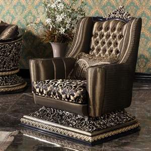 Sofá de Lujo Europeo en Oferta, Estilo Hotel Halekulani, Tapizado con Tallados Dorados, Esponja Duradera, Sofá Seccional en Forma de L para Sala de Estar o Apartamento - Product Image 5