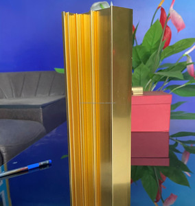 โปรไฟล์กรอบหน้าต่างอลูมิเนียม Song Hong M180 สีทองอะโนไดซ์ 6000 ซีรี่ส์พร้อมความอดทนที่ดีขายส่งจากโรงงานเวียดนาม - Product Image 6