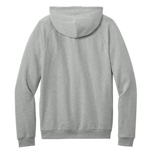 เสื้อสเวตเชิ้ตมีฮู้ดสีเทาสำหรับผู้ชาย ผ้าฝ้าย 100% แขนเสื้อแบบแร็กแลน สีพื้น ทรงลำลอง ใส่ได้ทุกวัน เหมาะสำหรับฤดูใบไม้ร่วง - Product Image 6