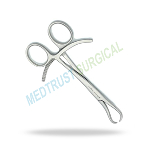 Pinza para Toallas Lorna Sin Perforación de 5.25 Pulgadas, Juego de Instrumentos Quirúrgicos Manuales, Pinzas de Acero Inoxidable - Product Image 4