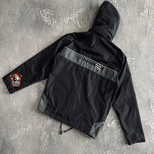 Chaqueta y Pantalones de Chándal de Nailon Estilo Y2K de los 90, Chándal Cortavientos Personalizado para Hombre - Product Image 2