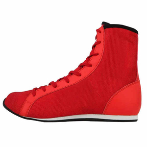 Vente directe d'usine, chaussures de boxe en cuir tendance de haute qualité, respirantes, antidérapantes, excellent prix, haute qualité - Product Image 2