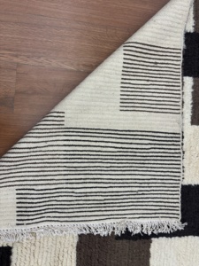 Alfombra de Lana Suave Hecha a Mano con Nudos, Alfombra de Lujo para Sala de Estar, Dormitorio u Oficina - Product Image 5