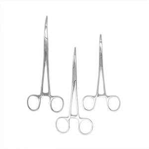 คีมหนีบห้ามเลือดปลายโค้งทำจากเหล็กกล้าไร้สนิมทางการแพทย์ 1 ชิ้น ขนาด 14/16/18 ซม. คีมผ่าตัด กรรไกรผ่าตัด - Product Image 4