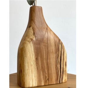 Vase en bois de manguier sculpté à la main pour la décoration, nouvelle arrivée, magnifique vase en bois sculpté à la main pour la décoration de la maison, pour les acheteurs en gros - Product Image 2