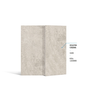 Polvyn Crema GHR Porcelain <b>Tile</b> 600x1200mm Matte Stone Imitation Interior Wall Floor <b>Tile</b> Acid-Resistant Antibacterial Non-Slip - Product Image 1