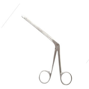 Ciseaux micro-auriculaires Bellucci en acier inoxydable, manche de 8 cm, lame de 0,8x4 mm, droite, angulaire gauche/droite, chirurgicaux de précision, par Grip Surgical - Product Image 1