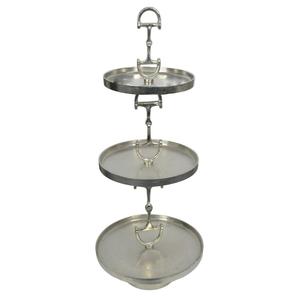 3 Tier Round <b>Cake</b> Stand Horse Bit Style <b>Decorative</b> <b>Cake</b> Pastry Serving Trays Handmade <b>Cake</b> Stand Event Party <b>Supplies</b> Tableware - Product Image 6