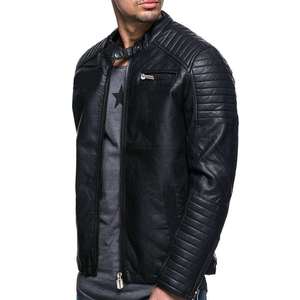 New Arrival 2026 Men Leather <b>Jacket</b> Genuine Leather <b>Biker</b> <b>Jacket</b> High Quality Supplier - Product Image 3