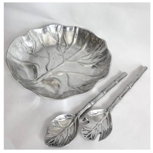 ชามโลหะตกแต่งลายโค้งสวยงามสำหรับเสิร์ฟขนมหวาน ชุบทอง ราคาไม่แพง - Product Image 6