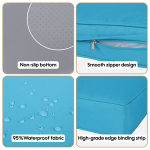 Cuscini di Ricambio Profondi per Mobili da Esterno, Cuscini Premium per Patio e Giardino - Product Image 3