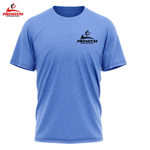Vêtements de sport pour hommes, t-shirt 100% coton respirant à manches courtes, t-shirt de sport pour la salle de sport, fabrication sur mesure - Product Image 1