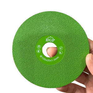 Disque abrasif diamanté HGP 100 mm haute dureté, lame fine de 1 mm, pour verre, carrelage, granit, marbre, coupe à bord lisse, meuleuse d'angle OEM - Product Image 1