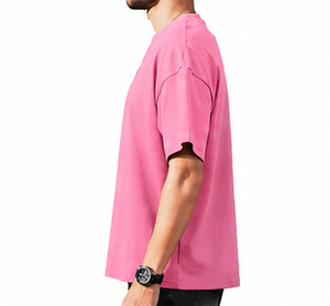 เสื้อยืดโอเวอร์ไซส์ผ้าคอตตอนหนานุ่มคุณภาพสูง พิมพ์ลาย DTG สำหรับผู้ชาย สไตล์สตรีทแวร์ ทรงหลวมไหล่ตก น้ำหนักมาก - Product Image 3