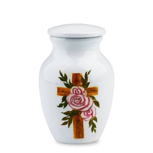 Beautiful mini <b>keepsake</b> urn <b>for</b> <b>ashes</b> heartfelt remembrance small cremation urn with smooth finish perfect memory token tribute - Product Image 6