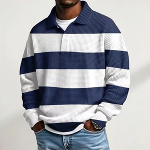 Suéter Minimalista Personalizado para Hombre, para Venta al Por Mayor, Colecciones de Ropa Masculina de Marca Privada con Suministro de Fábrica OEM ODM - Product Image 5