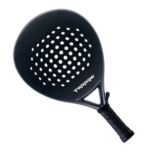 ไม้ตีเทนนิสคาร์บอนไฟเบอร์12K สีดำกลมประสิทธิภาพดีที่สุด - Product Image 1