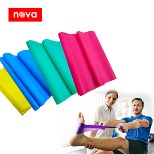 Banda elástica de látex de caucho natural más vendida en Malasia, 5.5m x 6 pulgadas 0.25mm, para fisioterapia y rehabilitación muscular - Product Image 2