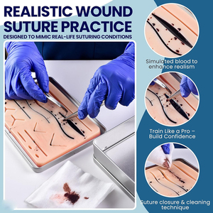 Medical Equipments Uses For First Aid Suture Practice Kits, Use In Hospital Surgical Suture Kits For Medical Training - Product Image 4