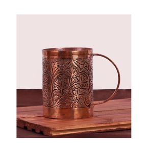 Taza de Cobre Puro Premium para Beber Agua, Uso Ayurvédico y de Cocina Tradicional, de Proveedor Indio - Product Image 1