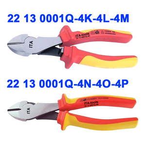 Alicates de corte diagonal de alta resistencia con aislamiento VDE 1000V y agarre 2K - Product Image 2