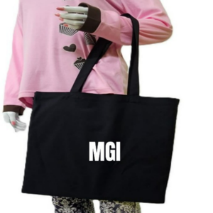 Customized <b>Foldable</b> Large Capacity Eco-Friendly Cotton Canvas Shopping Tote <b>Bag</b> Zipper Closure Multi-Style Design for Daily Use - Product Image 1