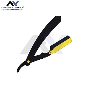 Premium Stainless Steel Single Blade Barber <b>Razor</b> for <b>Men</b> Classic Manual Safety Shaver Durable Straight Edge Grooming Tool - Product Image 4
