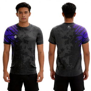 T-shirt à séchage rapide de style polynésien, t-shirts de style maori, chemises de sport pour hommes - Product Image 5