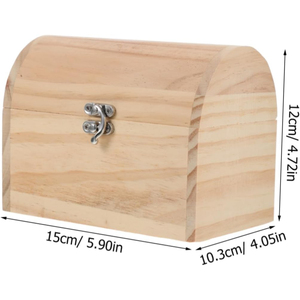 Premium Wooden <b>Box</b> With Hinged Lid And Magnetic Closure Luxury Empty Gift <b>Box</b> & Decorative Keepsake <b>Memory</b> <b>Box</b> Organizer GIft - Product Image 3