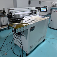 Machine à rainurer à servo-moteur unique DG-7010SVE avec réglage numérique de la hauteur pour la fabrication de boîtes rigides