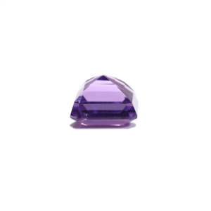 Emerald Cut Amethyst 9.1 Carat Loose Gemstone for Fine Jewelry 11mm - Product Image 3