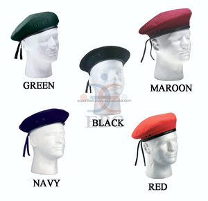 100% Wool Eco-friendly Casual Formal <b>Beret</b> Hat From Pakistan OEM Yarn Canvas Travel Adjustable Unisex - Product Image 2
