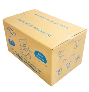 Caja de Cartón Autoensamblable de Papel Corrugado Reciclado Personalizable OEM para Empaque de Batata, Envío Aéreo y Marítimo Express desde Vietnam - Product Image 4