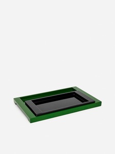Bandeja Rectangular de Laca Ecológica, Color Rojo Ladrillo, Decoración para el Hogar, Organizador de Mesa, Venta al Por Mayor, Regalos Hechos a Mano, Moderno, B2B - Product Image 5