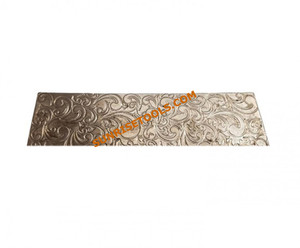 Moule de moulage de bijoux en fer irrégulier avec motif de volutes ornées pour la fabrication de bijoux DIY, outils SUNTOOLS/STIPL Modèle 308C - Product Image 2