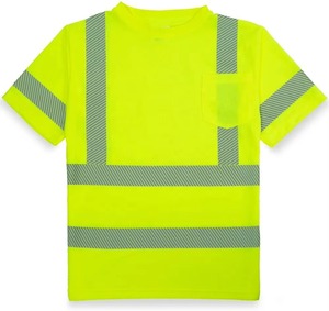 Chemises réfléchissantes, vêtements de travail réfléchissants, t-shirts de sécurité haute visibilité, polos pour hommes, haute visibilité, manches courtes - Product Image 2