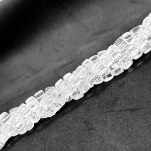 Natural <b>Crystal</b> Quartz Box Shape Gemstone <b>Beads</b> Strand Manufacturer Supplier Wholesale Clear Quartz <b>Beads</b> Jewelry Making - Product Image 1