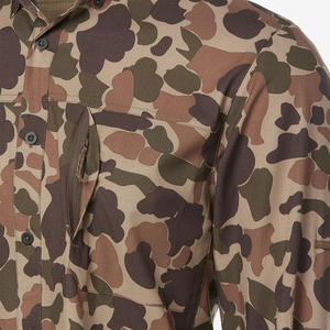 เสื้อเชิ้ตผู้ชายลายพรางแบบแห้งเร็วสำหรับการล่าสัตว์ เสื้อเชิ้ตแขนยาวระบายอากาศสำหรับเดินป่าปีนเขา - Product Image 6