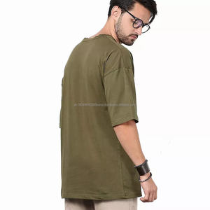 เสื้อยืดทรงหลวมแห้งเร็วสำหรับผู้ชาย ผลิตจากผ้าโพลีเอสเตอร์ระบายอากาศได้ดี เหมาะสำหรับออกกำลังกาย วิ่ง และสวมใส่ลำลอง - Product Image 2