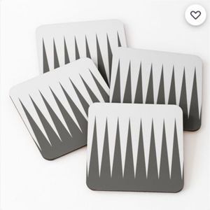Nordic Style Insulated Drink Coasters Luxury Minimalist Art Coaster Set <b>for</b> Housewarming Gift Sandstone <b>Table</b> Protection Mats - Product Image 5